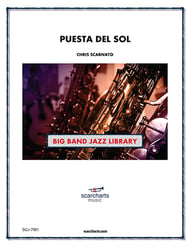 Puesta Del Sol Jazz Ensemble sheet music cover Thumbnail